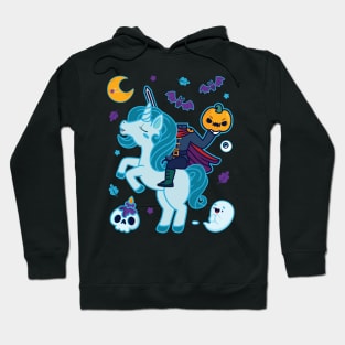 Halloween Unicorn Headless Horseman Hoodie